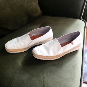 Verbenas Espadrilles in White Leather